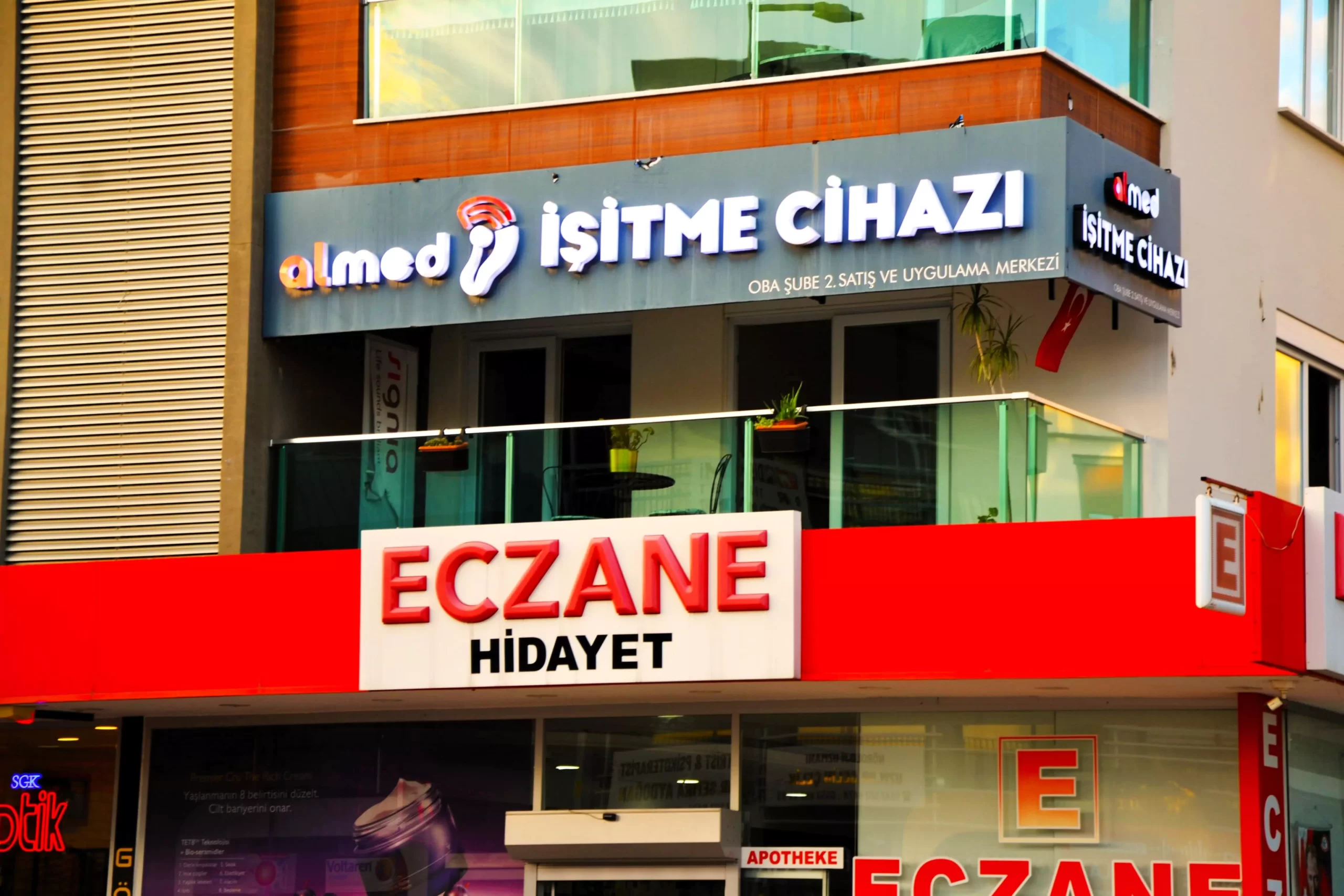 Almed alanya işitme cihazları oba şube